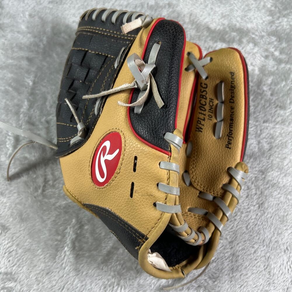 Rawlings Youth 10” Baseball Glove WPL10CBSG Players Series Left Hand